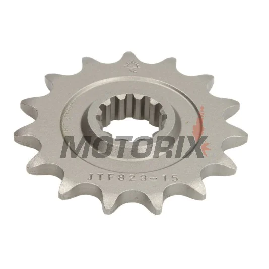Přední pastorek -JT- JTF823,15, 15 zubů, Husaberg FC 350 1996, FC 400 1996-1999, FC 450 2004-2006, FC 501/600 1996-2000, FC 550 2003-2008, FE 350 1996, FE 400 1996-2003, FE 450/550 2004-2008, FE 501/600 1996-1997, 1999-2000