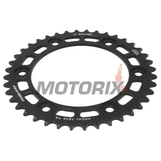 Zadní rozeta -JT- JTA1308,40BLK, 40 zubů, černý, hliníkový, Honda CBR 1000 2004-2005, 2020-2021, RVT 1000 2000-2006, VTR 1000 2000-2006