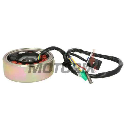 Sada stator + rotor-MOTORIX- IP000500, hvězda/kolo, GY6 150cc, Kymco