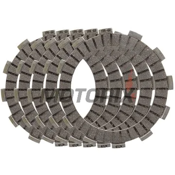 Sada spojkových lamel -TRW- MCC557-5, Aprilia RS4 125 (2011-2016), SX 125 4T (2019-2020), Tuono 125 ABS (2017-2022), Derbi GPR 125 4T (2009-2013), Mulhacen 125/125 4T (2007-2013), Senda 125R/DRD/SM Racing 4T (2009-2013), Terra 125/Adventure (2007