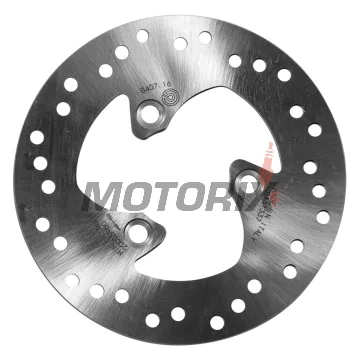 Brzdový kotouč -BREMBO- 68B40716, Benelli 491, K2, Naked; Beta Ark, Eikon, Quadra; Honda Bali, SJ, Sky; MBK Booster, Stunt, Nitro; Peugeot Buxy, Elyseo, Elystar, Jet Force, Looxor, Ludix, SV, Speedake, Squab, TKR, Vivacity (1990s-2006)