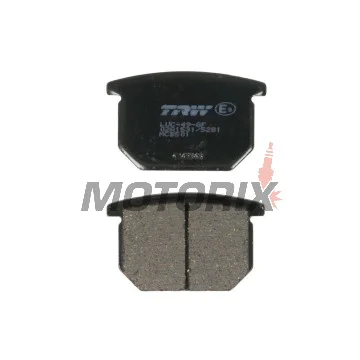 Brzdové destičky -TRW- MCB501, Suzuki GR 650X (1985-1989), GS 550/650 Katana/450E (1980-1988), GSX 400S Sport/750S Katana/1100E-EX (1980-1987)