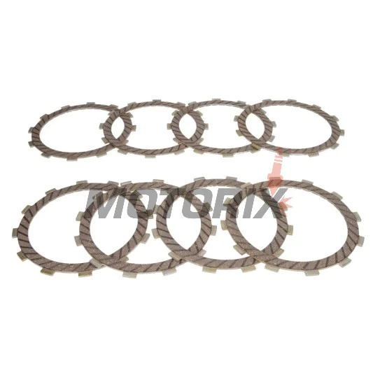 Sada spojkových lamel -4 RIDE- TCS4435, Kawasaki GPZ/ZXR/ZX-7R/ZX-9R, KLR 650, KX 250, VN Vulcan 750-900, W 650/800, Z 750, Suzuki RM 250 (1976-2017)