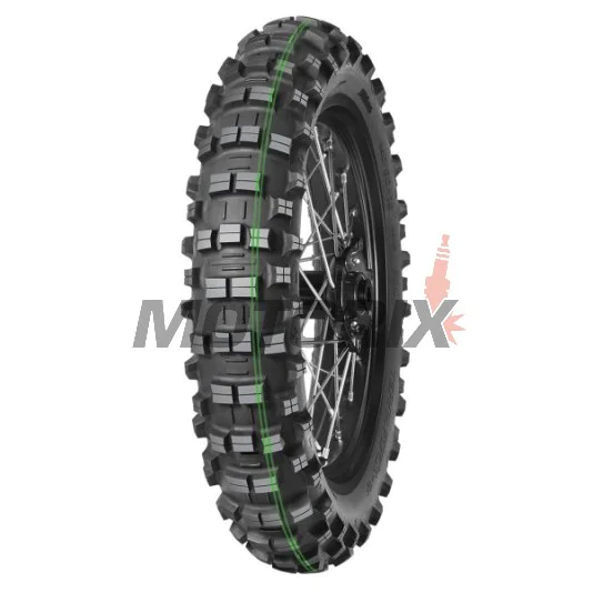 Zadní off-road pneumatika -MITAS- 140/80-18, TERRA FORCE-EF, super měkká, dvojité zelená