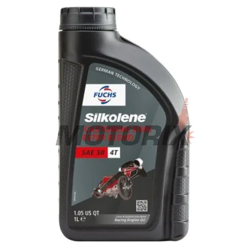 Motorový olej -SILKOLENE- SAE 50, ricinový + ester, závodní, 1L