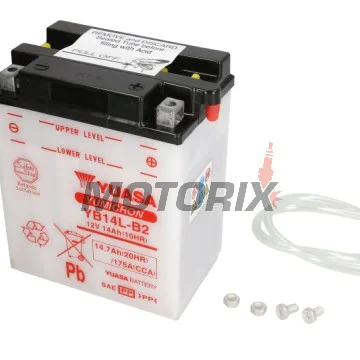 Akumulátor -YUASA- YB14L-B2, 15Ah 12V