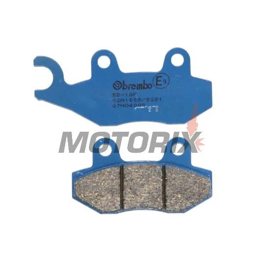Brzdové destičky -BREMBO- 07HO4008, Kymco Hipster 125 (2001-2004)