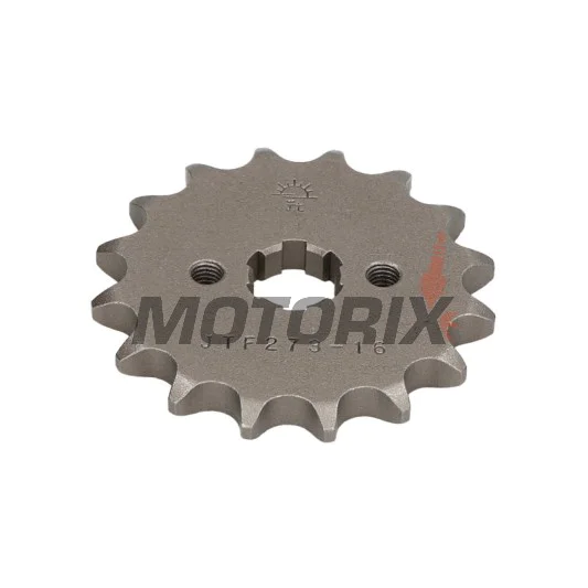Přední pastorek -JT- JTF273,16, 16 zubů, Honda C 125 2018-2021, Junak 901 50 2018, Kawasaki D-Tracker 125 2010, KLX 125 2010-2015, Suzuki FL 125 2007-2010