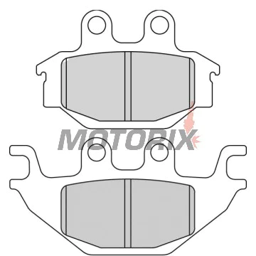 Brzdové destičky -FERODO- FDB2184SG, Adly 300-500cc ATV, Arctic Cat DVX 250, CPI XS 250, Kawasaki KVF Brute Force 300, Kymco KXR/MXU/Maxxer 250-700cc, Yamaha MT 125 & YZF-R125 125cc (2004-2018)