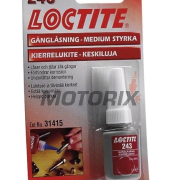 Zajišťovač závitů -LOCTITE- 243, proti samovolnému povolení, 5ml