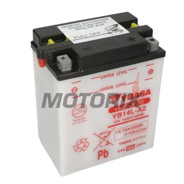 Akumulátor -YUASA- YB14L-A2, 15Ah 12V