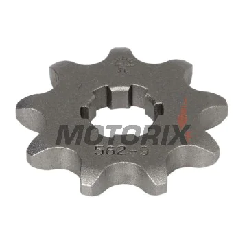 Přední pastorek -JT- JTF562,09, 9 zubů, Kawasaki KFX 50 2003-2006, Suzuki LT-A 50 2002-2005, ZR 50 1980-1981, Yamaha DT 50 1978-1980, 1989-1994