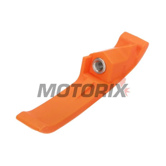 Vodítko řetězu -POLISPORT- oranžový, polyuretan, KTM EXC, EXC-F, SX, SX-F, XC, XC-F 125-500 2022-2024