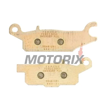 Brzdové destičky -FERODO- FDB2230SG, Yamaha YFM Raptor 250/250R, Grizzly 550/700 4x4 EPS, Grizzly FI Auto, Grizzly EPS LE/SE
