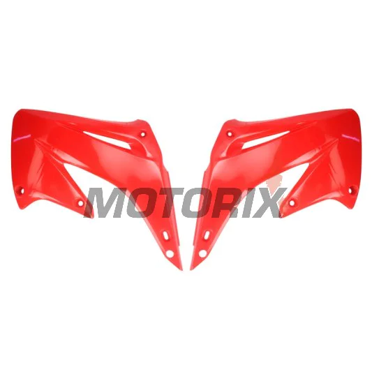 Přední boční plasty -POLISPORT- červené, HONDA CR 125/250 2002-2007