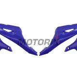 Přední boční plasty -POLISPORT- modré, YAMAHA YZ 125/250 2022-2023