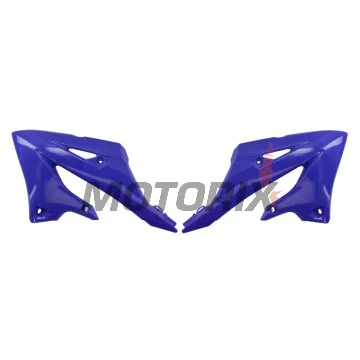 Přední boční plasty -POLISPORT- modré, YAMAHA YZ 125/250 2022-2023