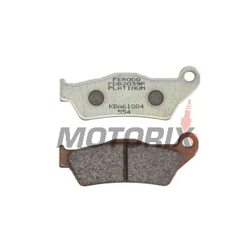Brzdové destičky -FERODO- FDB2039P, BMW K 1200/1300, R 850/1100/1150/1200 GS/RT/R/RS/C/S, Moto Guzzi California 1000 1994-2015