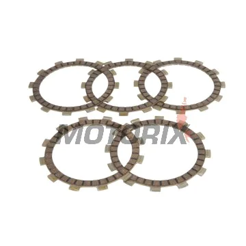 Sada spojkových lamel -4 RIDE- TCS3318, Hyosung GA/GF/GT/GV/RT/XRX 125 + Kawasaki KLX125 + Sachs X-Road/XTC 125 + Suzuki DR/DR-Z/GN/GZ/RG/RM/RV/TS/TSX/TU 50-125 (1973-2018)