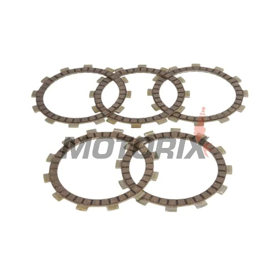 Sada spojkových lamel -4 RIDE- TCS3318, Hyosung GA/GF/GT/GV/RT/XRX 125 + Kawasaki KLX125 + Sachs X-Road/XTC 125 + Suzuki DR/DR-Z/GN/GZ/RG/RM/RV/TS/TSX/TU 50-125 (1973-2018)