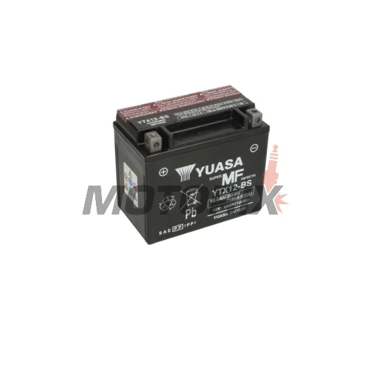 Akumulátor -YUASA- YTX12-BS, 11Ah 12V