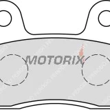 Brzdové destičky -FERODO- FDB312P, Honda CH Spacy/MBX 50-125, Hyosung GT/GV Aquila/Karion/XRX 125-650, Kymco Pulsar 125, Peugeot Django/Speedfight IV 50-125 1985-2015