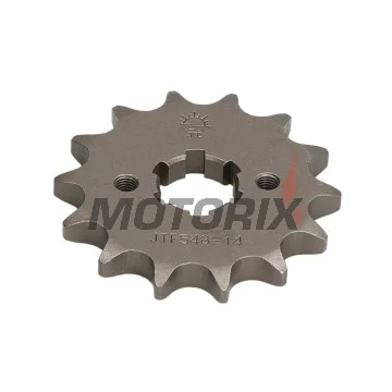 Přední pastorek -JT- JTF548,14, 14 zubů, Yamaha SR 125 1982-1997, TT-R 125 2000-2020, XT 125 2008-2011, YBR 125 2007-2016, YFM 125 2011-2013