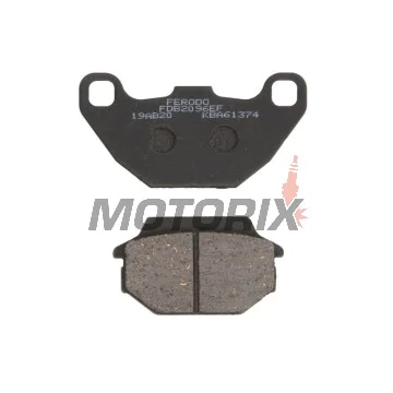 Brzdové destičky -FERODO- FDB2096EF, Kawasaki KFX 50/90 (2007-2017), Kymco Agility 125-200 (2008-2019), Like 50-200 (2009), MX/MXU 50-150 (2004-2010), People 50-500 (2000-2016), Vitality 50 (2004-2005)