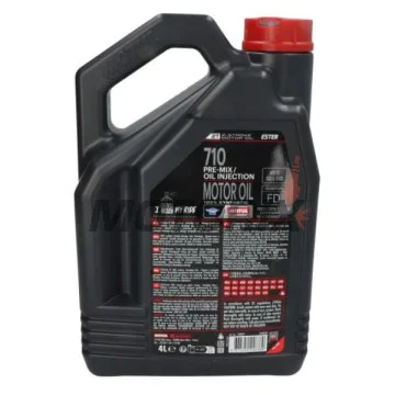 2taktní olej -MOTUL- 710, 2T, plná syntetika + ester, 4L