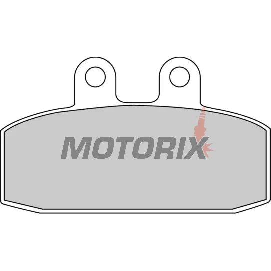 Brzdové destičky -FERODO- FDB438P, Aprilia Atlantic/Scarabeo/Sportcity 125-500, Leonardo 250-300, Tuareg 125-600, Cagiva Blues/Mito/Roadster 50-200, Gilera Dakota/ER/XRT 125-600, Honda NSR/CRM/XL 125, Malaguti Spider Max 500, Peugeot Speedake 50, Sachs Ro