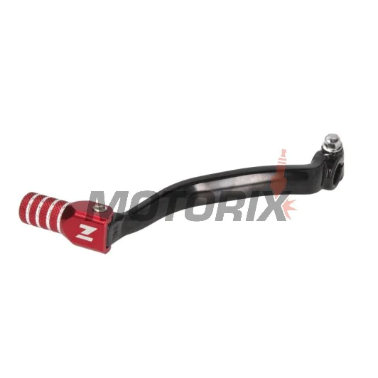 Řadicí páka -ZAP TECHNIX- černý/červený, Kawasaki KX250F 2009-2023