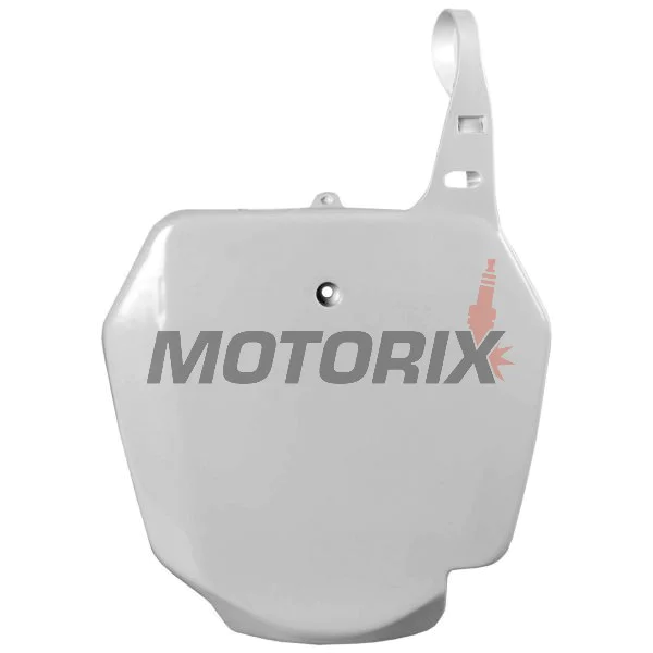 Motokrosová maska/tabulka startovního čísla -POLISPORT- bílá, SUZUKI RM 85 2002-2023