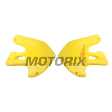 Přední boční plasty -POLISPORT- žluté, SUZUKI RM 125/250 1999-2000