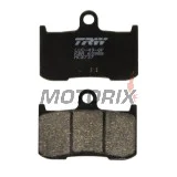 Brzdové destičky -TRW- MCB737, Kawasaki Z/ZR/ZRX - Z800/Z900/Z1000, ZR800, ZRX400 - 400-1000cc, 1998-2018