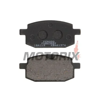 Brzdové destičky -FERODO- FDB636EF, Yamaha BW’S/Jog/TZR/Axis, MBK Booster/Target, Peugeot V-Clic, PGO Big Max/Tornado, Malaguti Blog, Italjet Bazooka/Pista 50-160 1988-2010
