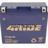 Akumulátor -4 RIDE- YT12B-BS 4RIDE GEL, 10Ah 12V