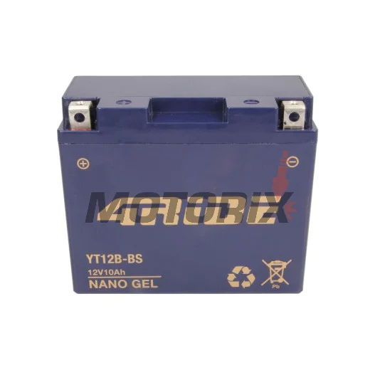 Akumulátor -4 RIDE- YT12B-BS 4RIDE GEL, 10Ah 12V