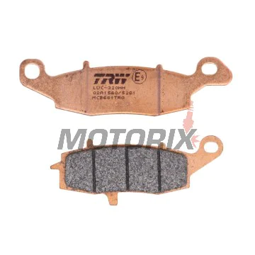 Brzdové destičky -TRW- MCB681TRQ, Kawasaki ER-6F/ER-6N, Versys 650, VN/Vulcan, W650/W800, Z750/ZR-7; Suzuki V-Strom, SV650, GS500, Bandit, Intruder/VanVan (1995-2020)