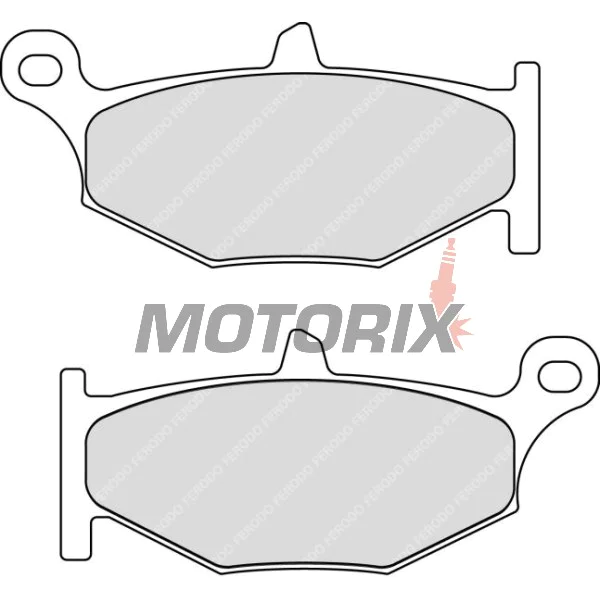 Brzdové destičky -FERODO- FDB2213P, Honda CB/CBR/VTX, Yamaha MT/YZF/FZ, Suzuki GSX/GSF/DL, Kawasaki Z/KLE 250-1300cc (1991-2022)