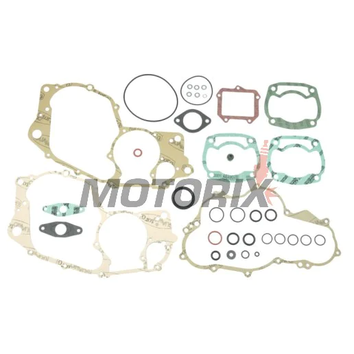 Kompletní sada těsnění motoru -ATHENA- Aprilia AF1 125 1988-1993, Europa 125 1990-1991, Pegaso 125 1989-1995, červený Rose 125 1988-1996, RS 125 1992-1995, Tuareg 125 1985/1988-1992