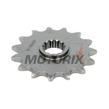 Přední pastorek -JT- JTF432,15, 15 zubů, Betamotor Jonathan 350 2001-2010, Kawasaki KLX 400 2003, Suzuki DR 200 1986-1991, 1996-2017, DR 350 1990-1999, DR-Z 400 2000-2017, GSF 250 1995-2000, RM 250 2000-2012, RM-X 250 1989-2001