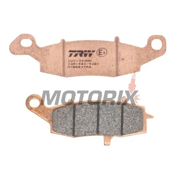 Brzdové destičky -TRW- MCB682TRQ, Kawasaki ER-5/ER-6, Versys, KLR, GPZ, Vulcan, Z750, Zephyr, ZR-7; Suzuki V-Strom, Bandit, GSX, GSR, SV650, Gladius, Intruder