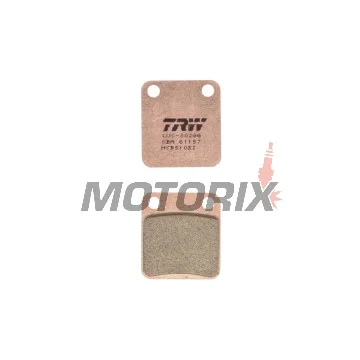 Brzdové destičky -TRW- MCB510SI, Daelim Delfino/NS/Otello/S2/S-Five/History 50-250 1996-2010; Honda CG/CRF 125-150 2003-2016; Kawasaki Eliminator/KLX/KX/KVF/Prairie/Z 65-400 1997-2020; Suzuki DR 125/200 1985-2017; Yamaha YFM Big Bear 350 1999