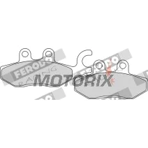Brzdové destičky -FERODO- FDB2186EF, Piaggio Beverly 125-350 (2006-2017), MP3 125-500 (2006-2016), X10 125-500 (2012-2015), X7 125-300 (2007-2014), X8 400 (2006-2008), X9 125-250 (2005-2008)