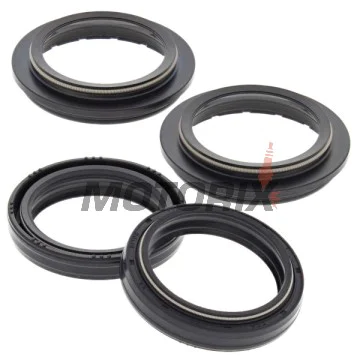 Sada gufer a prachovek přední vidlice -ALL BALLS- Honda FSC 600 2002-2005, 2007-2013, VT 1100 2000-2007, VT 750 1998-2019, Kawasaki EN 500 1996-2009, EN 650 2015-2017, ER-6N 650 2009-2010, EX 650 2006-2017, KDX 200 1993-1994