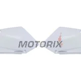 Zadní boční plasty -POLISPORT- bílé, SUZUKI RM-Z 450 2005-2006