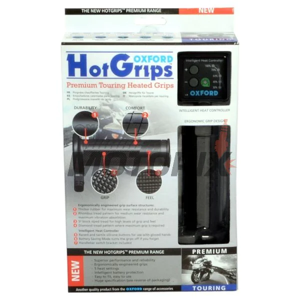 Vyhřívané rukojeti -OXFORD- HotGrips Premium Touring