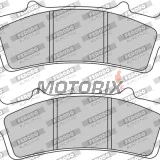 Brzdové destičky -FERODO- FDB2105EF, Aprilia Atlantic/Scarabeo/Sportcity (125-500, 2003-2015); Kymco People 125i GT; Malaguti Madison 250/400; Peugeot Elyseo 125; Piaggio Beverly 350