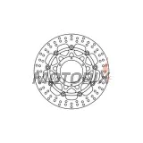 Brzdový kotouč -TRW- MSW240, 310mm, Honda CB1000R/RA ABS, CB1300/S/SA ABS, CBR600RR ABS, CBR1000RR Fireblade (2003-2016)