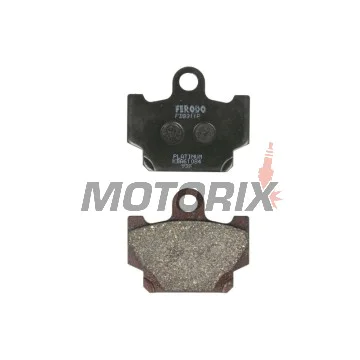 Brzdové destičky -FERODO- FDB311P, Yamaha RD80/125/250/350LC (1982-1984), SR125/250 (1996-1998), XJ550/650 (1983-1985), XS400 DOHC (1982-1984), XT500/600Z Tenere (1983-1989), XV250 Virago (1989-1994), XZ550 (1982-1984)